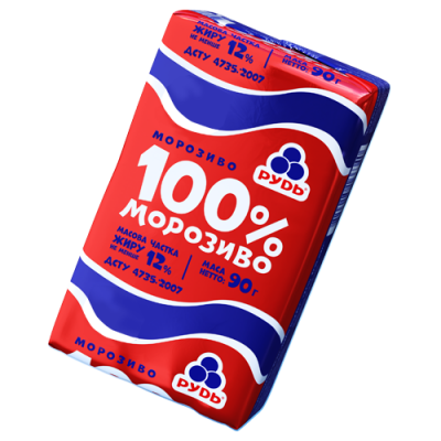 Мороженое брикет «100% мороженое» 90г