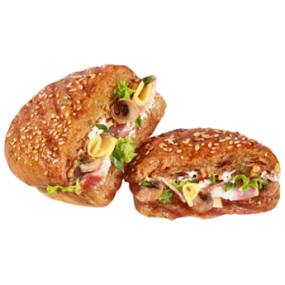 Панини с копченой курицей и сыром 220г