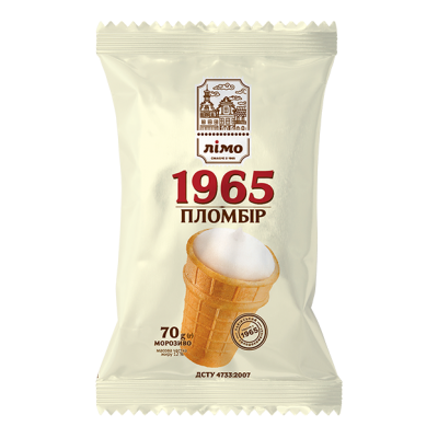Мороженое в вафельном стаканчике «1965»  70г