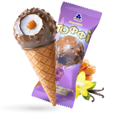 Рожок «Тоффи» 70г